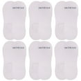 thumbnail image 1 of On the Go Men's Invisible Socks (6 Pair Pack, White), 1 of 2