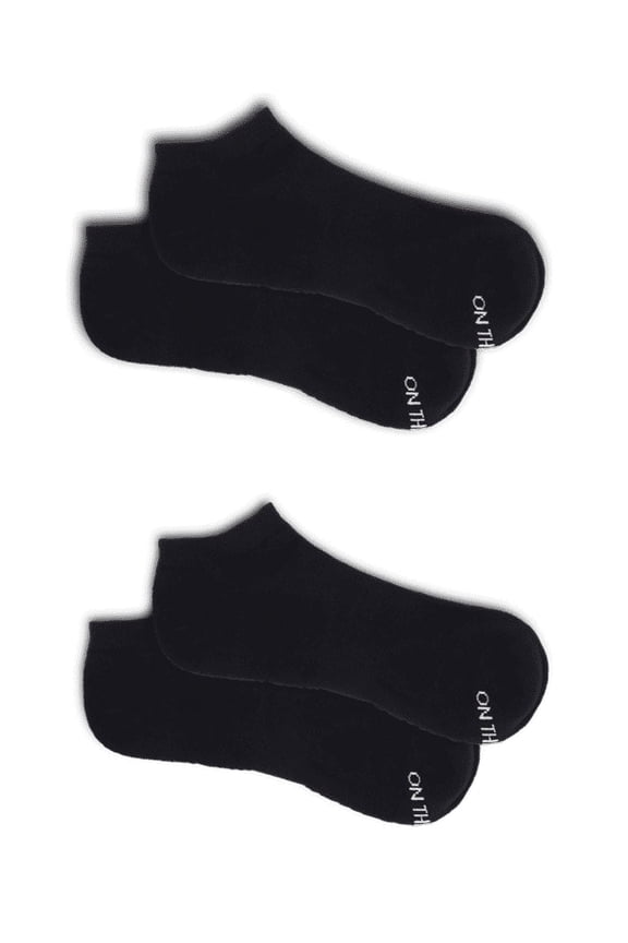 On the Go Men's Performance Socks (2 Pair Pack, Black)