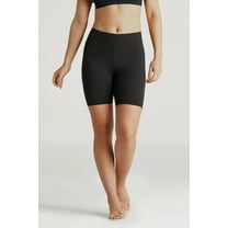 On the Go Women's Bike Shorts (1 Pair, Black, Size S-M)