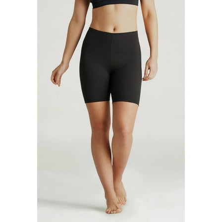 On the Go Women's Bike Shorts (1 Pair, Black, Size S-M)
