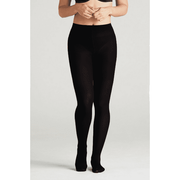 On the Go Women's Blackout Tights (1 Pair, Black, Size Extra Large)