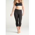thumbnail image 1 of On the Go Women’s Capri Leggings (1 Pair, Black, Size 3X-5X), 1 of 5