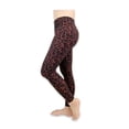 thumbnail image 1 of On the Go Women's Cheetah Print Leggings (1 Pair, Grey Cheetah Print, Size 3X-5X), 1 of 4