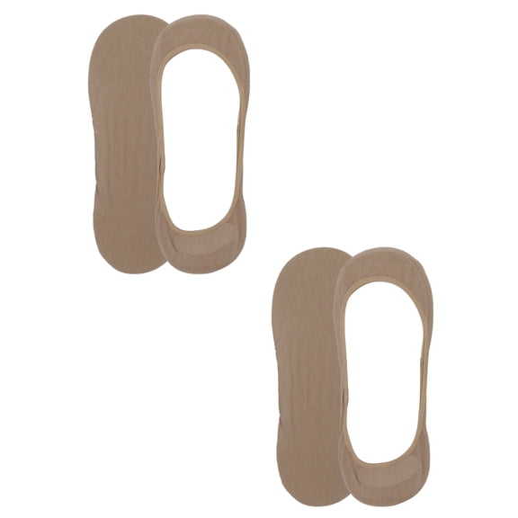 On the Go Women's Extra Low Cut Liner Socks (2 Pair Pack, Nude)