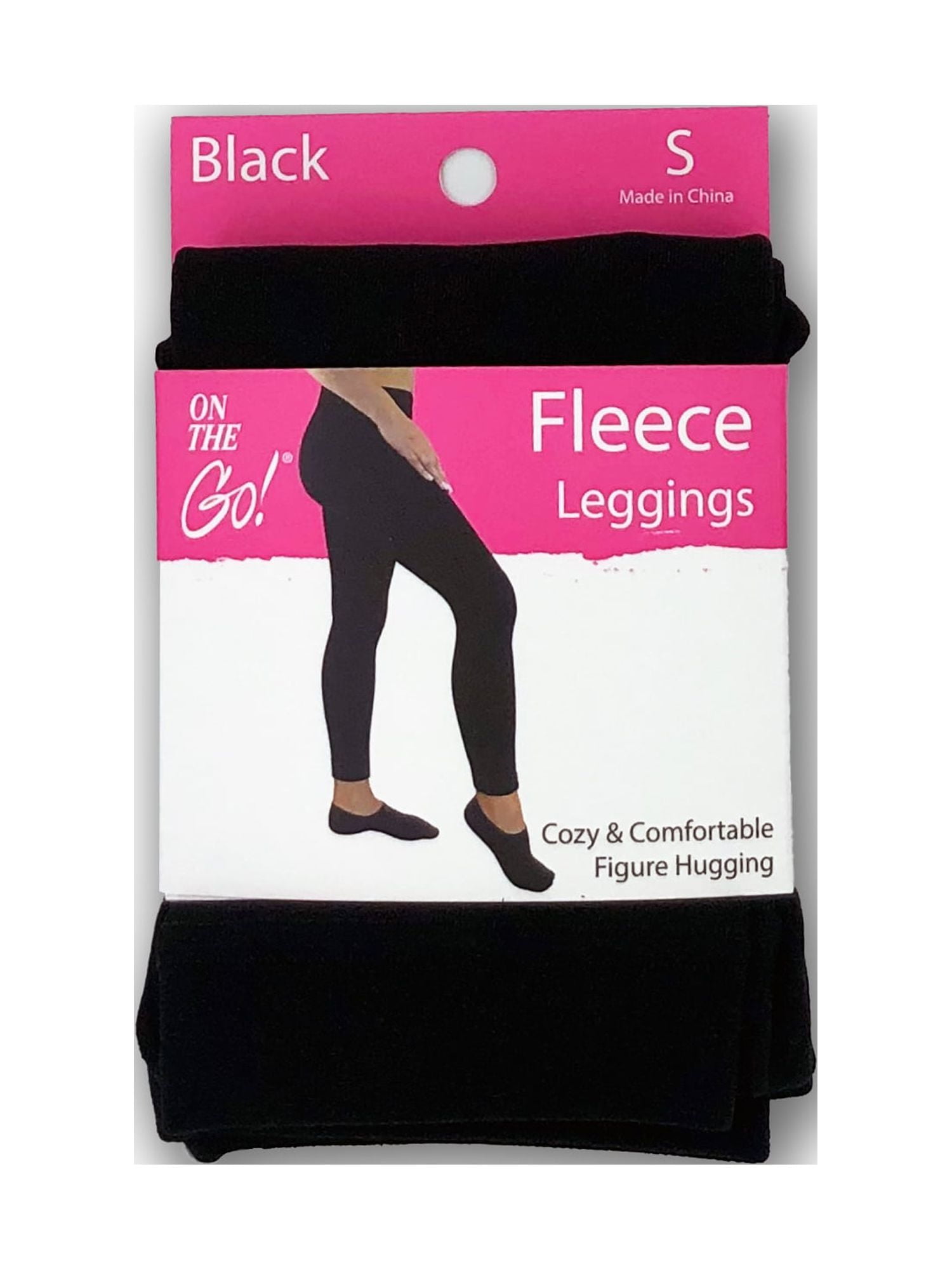 On the Go Women's Fleece Ankle Tights, Size S to XL