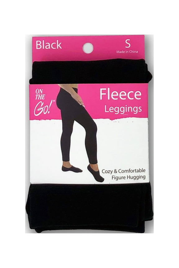 On the Go Women's Fleece Ankle Tights, Size S to XL