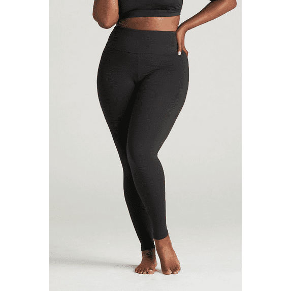 On the Go Women's High Waist Supersoft Leggings (1 Pair, Black, Size L-2X)