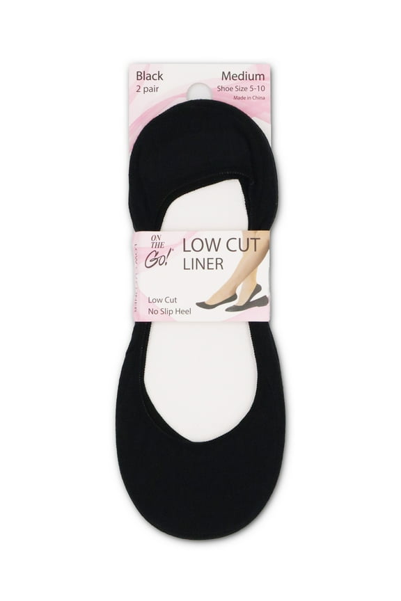 On the Go Women's Microfibre Liner, 2 Pair