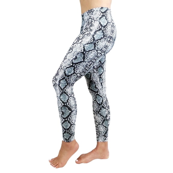 On the Go Women's Snake Print Leggings (1 Pair, Snake Print, Size L-2X)