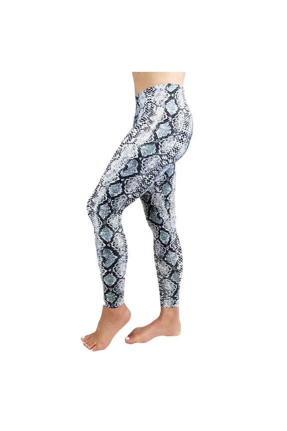 On the Go Women's Snake Print Leggings (1 Pair, Snake Print, Size L-2X)
