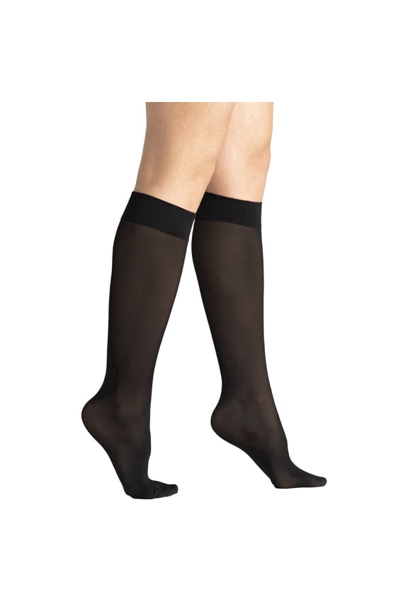 On the Go Women's Trouser Socks (1 Pair Pack, Black)