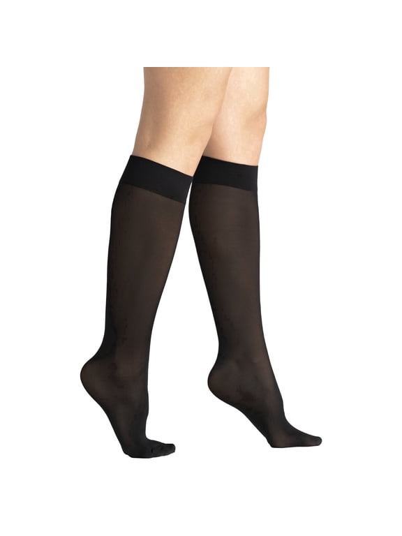 Women's Trouser Socks (1 Pair Pack, Black)