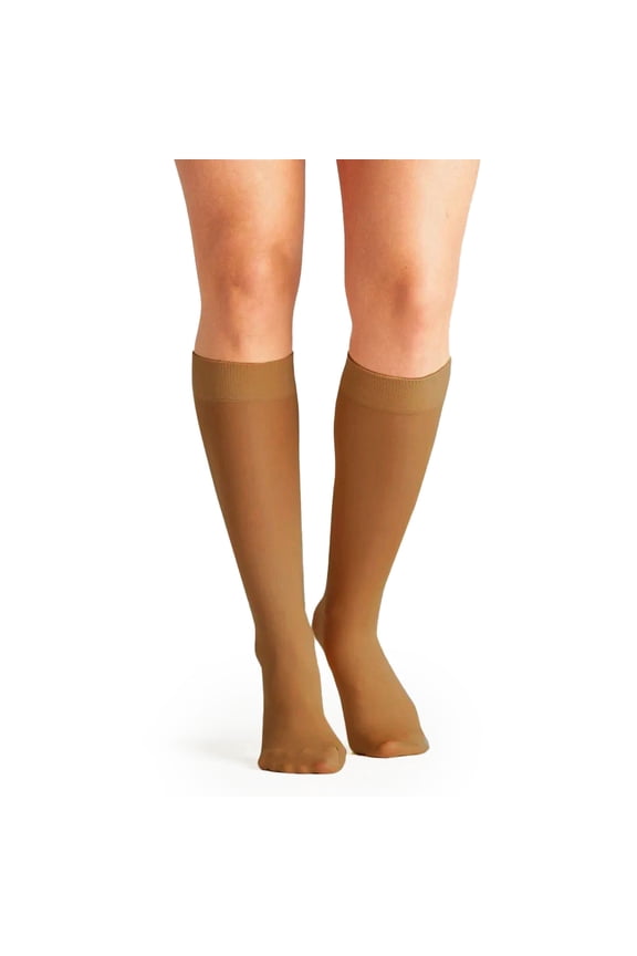 On the Go Women's Trouser Socks (1 Pair Pack, Desert)