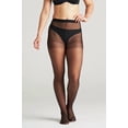 thumbnail image 1 of On the Go Women's Ultra Sheer Pantyhose (1 Pair Pack, Black, Size 3), 1 of 4