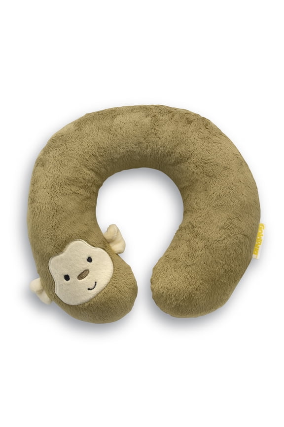 Travel Pillow, Head and Neck Support for Toddlers, Monkey