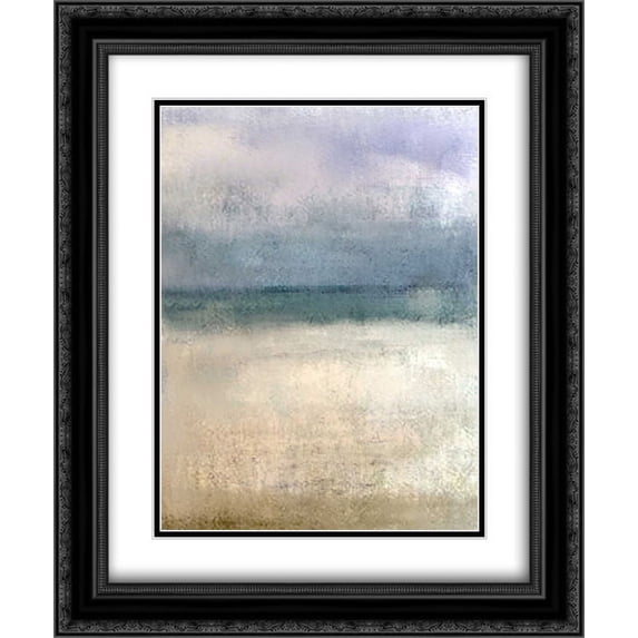 On the Horizon 2 2x Matted 20x24 Black Ornate Framed Art Print by Allen, Kimberly