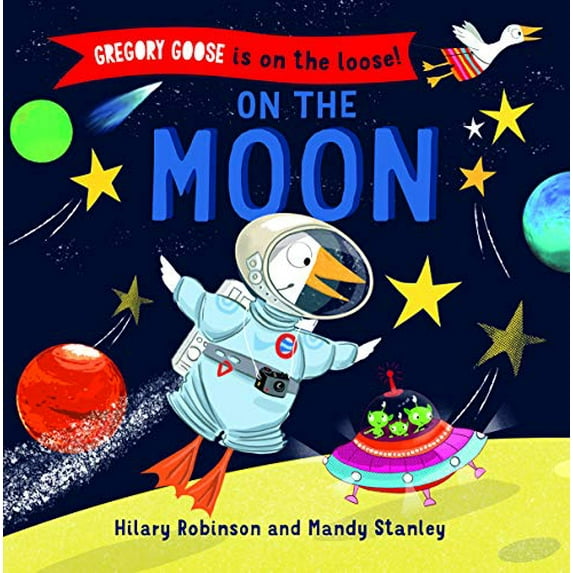 Pre-Owned On the Moon (Hardcover) by Hilary Robinson