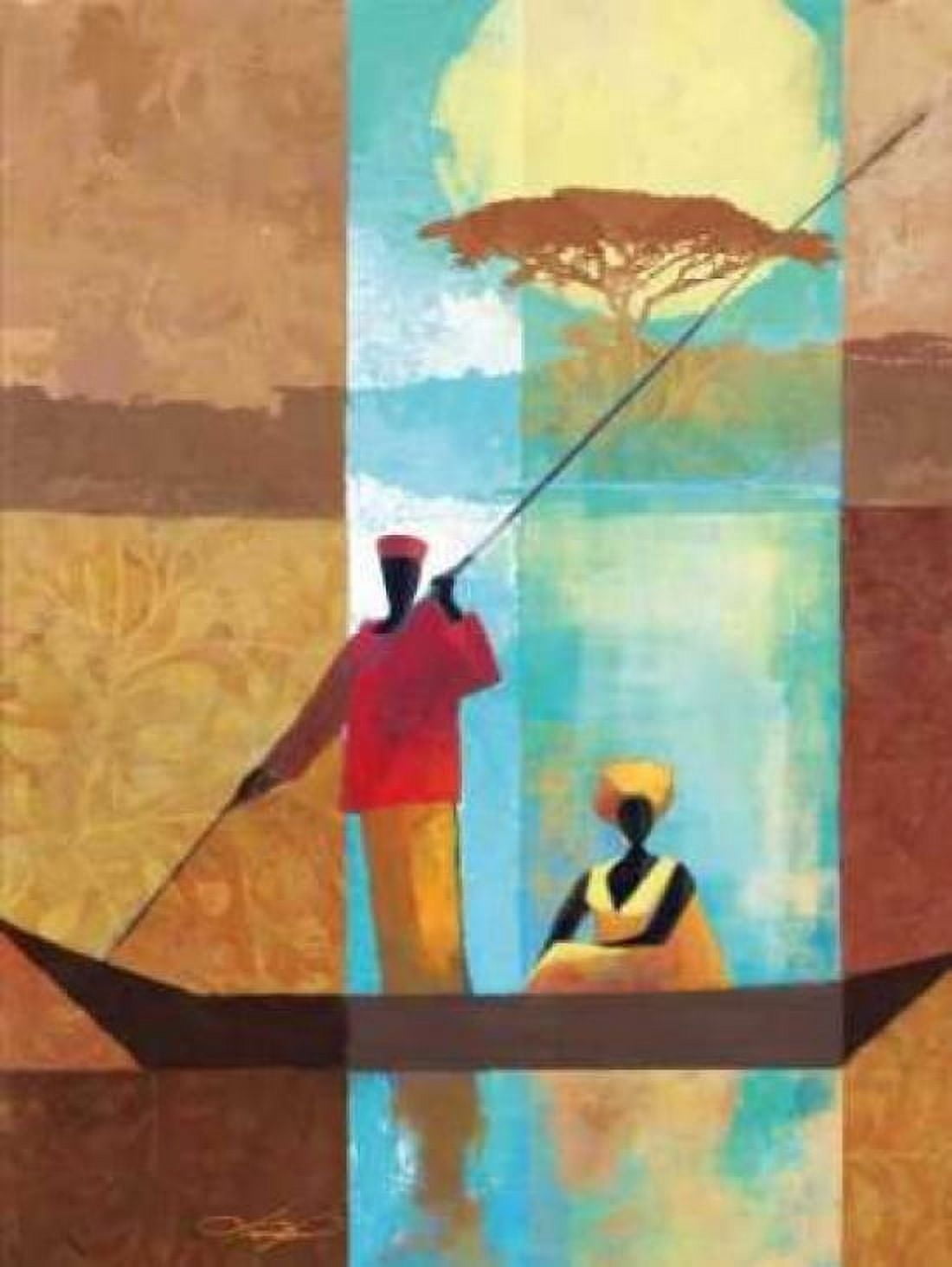 On the River I Canvas Art - Keith Mallett (18 x 24)