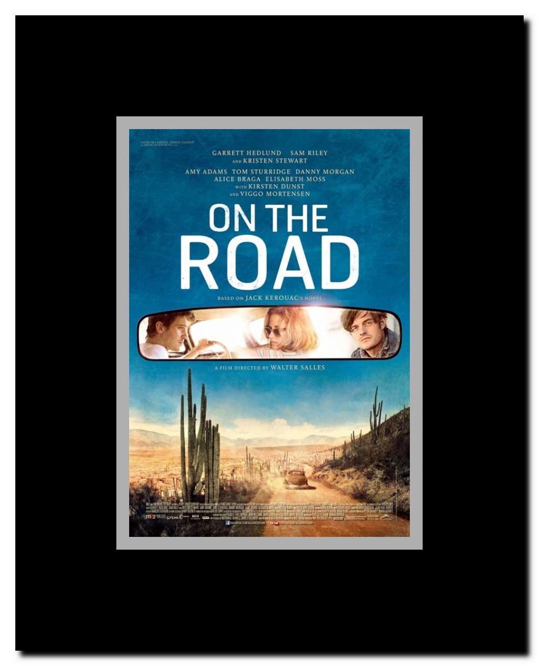 On the Road Framed Movie Poster