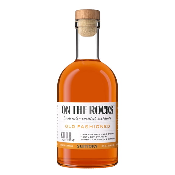 Otr-On the Rocks The Old Fashioned Crafted with Knob Creek Bourbon Cocktail, 375 ml Bottle, 35% ABV