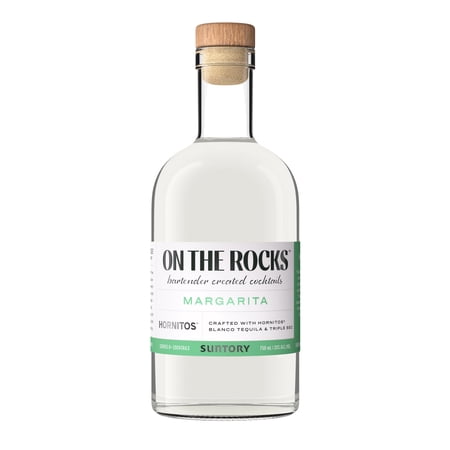 Otr-On the Rocks The Margarita Crafted with Hornitos Tequila Citrus Cocktail, 750 ml Bottle, 20.0% ABV