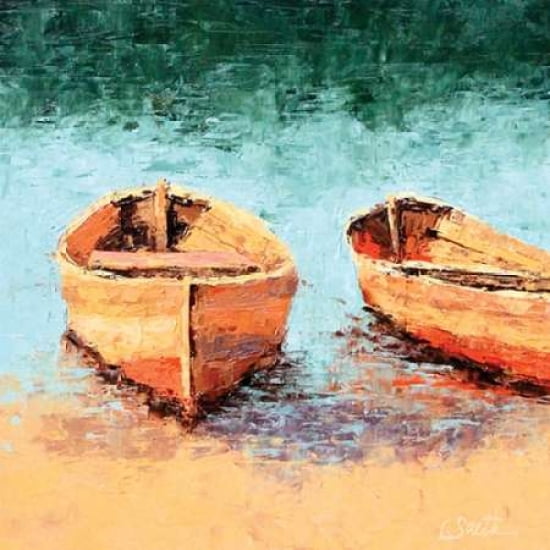 On the Sand Canvas Art - Leslie Seata (24 x 24)
