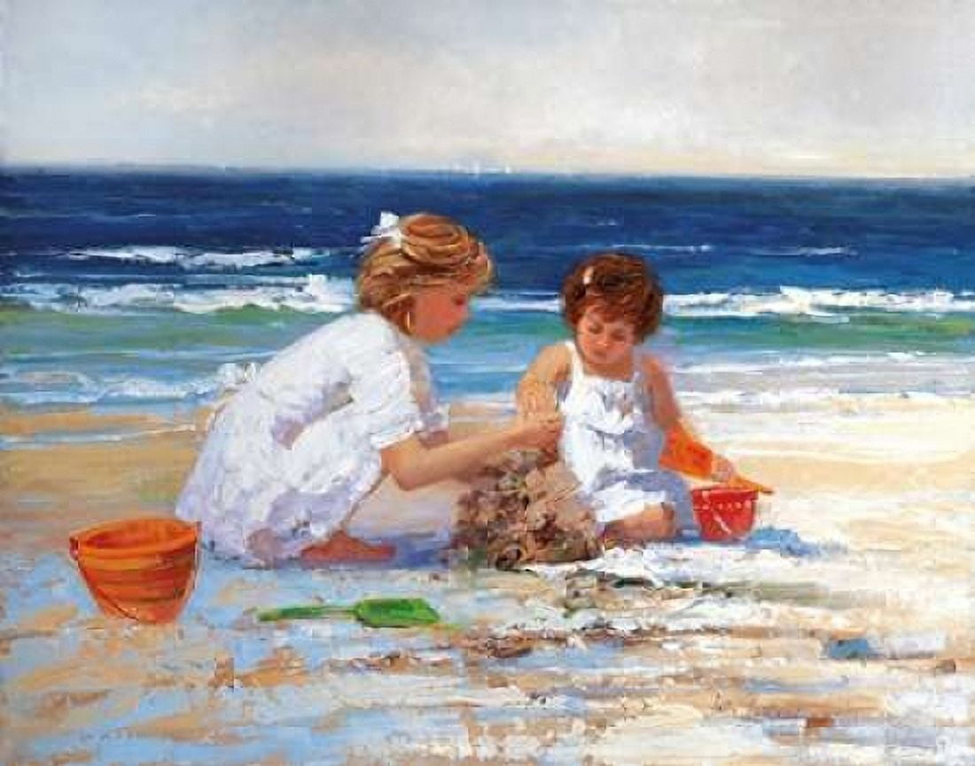 On the Shore Canvas Art - Sally Swatland (22 x 28)