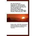 thumbnail image 1 of On the Study of Literature : The Annual Address to the Students of the London Society for the Extensi (Paperback), 1 of 1