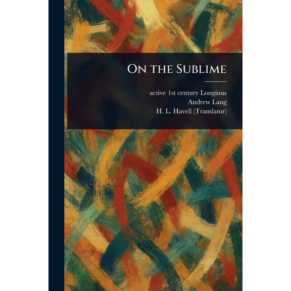 On the Sublime, (Paperback)