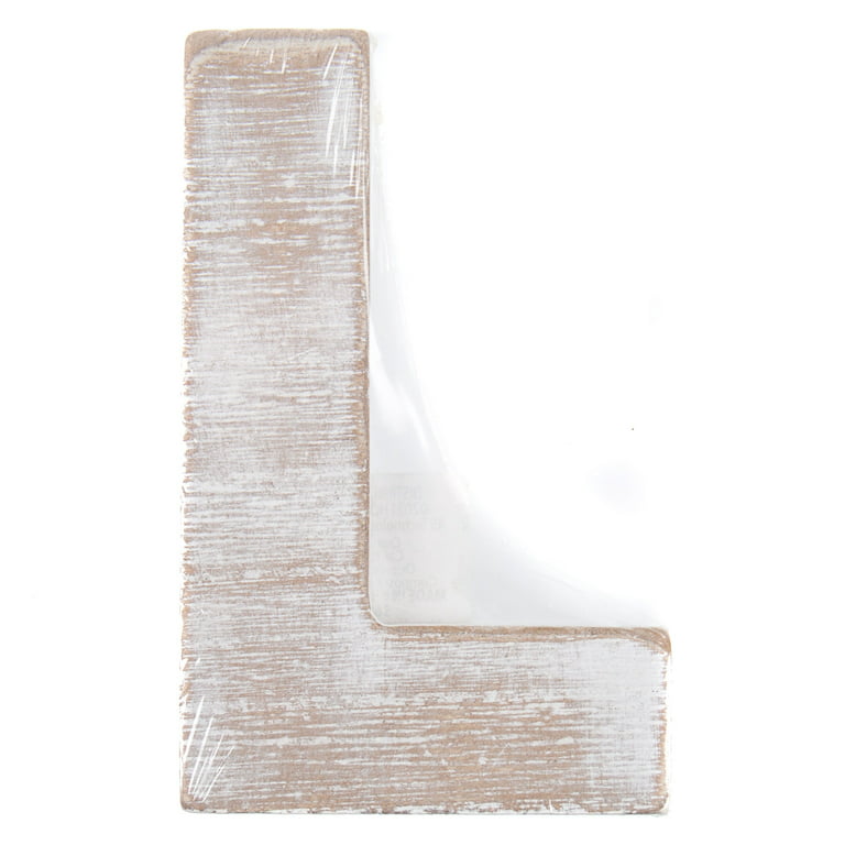 Rustic Wooden Letters - Weathered White - 12 Inch Tall – RusticBrookFarm