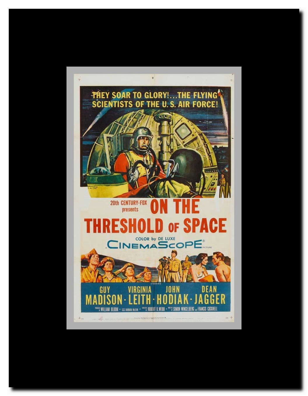 On the Threshold of Space Framed Movie Poster