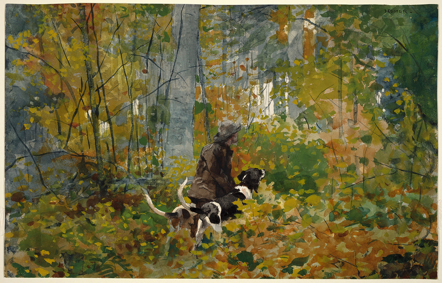Winslow Homer - On the Trail
