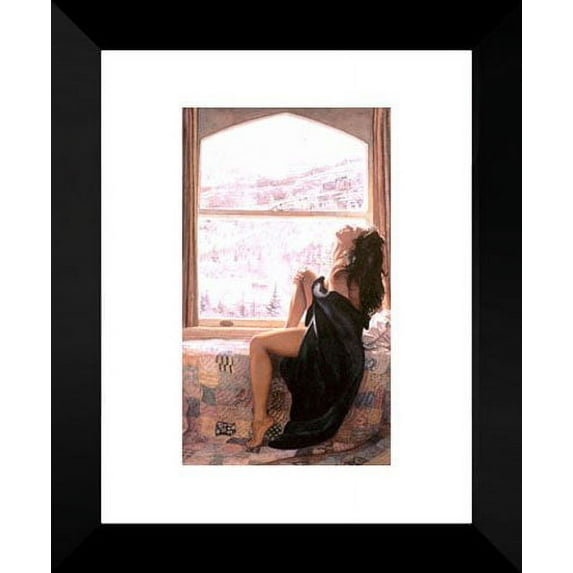 On the Warm Side of Winter 20x24 Framed Art Print by Hanks, Steve
