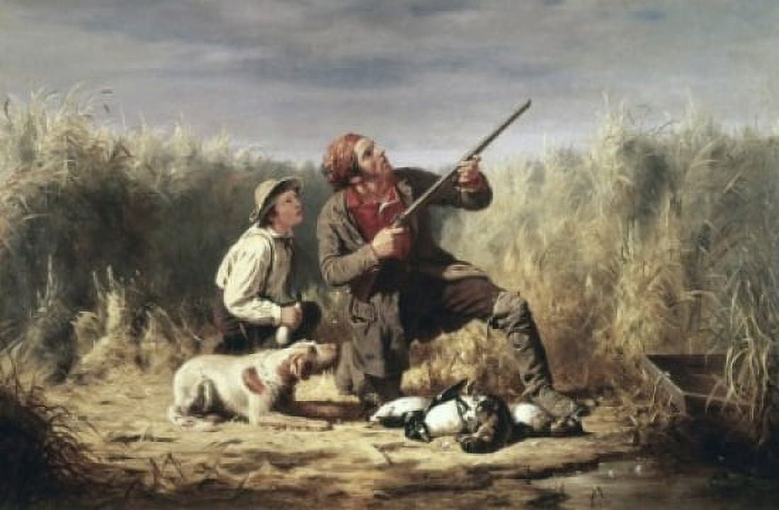 On the Wing William Tylee Ranney (1813-1857American) Canvas Art - William Tylee Ranney (18 x 24)
