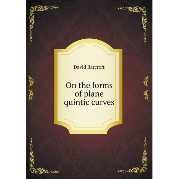On the Forms of Plane Quintic Curves (Paperback)