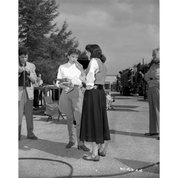 On the set of Outrage Photo Print (24 x 30)