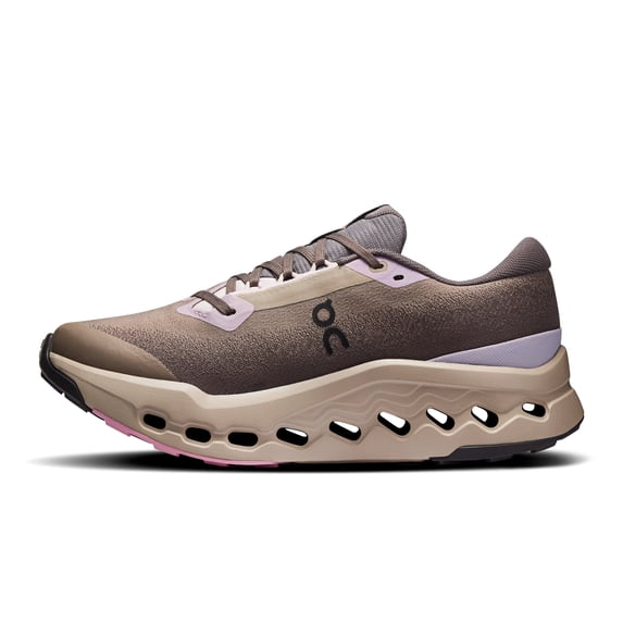 On Women's Cloudsurfer Trail 2 Waterproof Cinder/Desert 3WF30123318-11