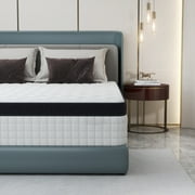 OnBeam 10" Queen Memory Foam Mattress in a Box - Medium-Firm, Motion Isolation, CertiPUR-US