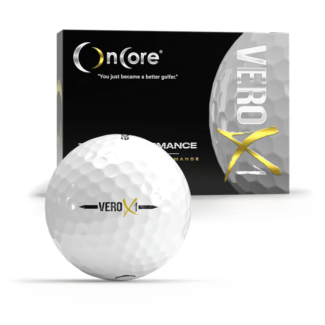OnCore Vero X1 Golf Balls White