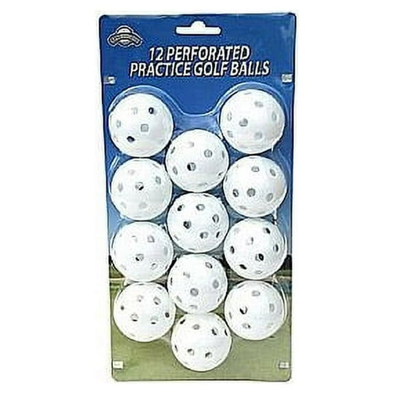 OnCourse Golf Balls, Plastic, 12 Pack, 0.2 oz