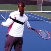 OnCourt OffCourt Tennis Forehand Rotator - Improve Power on Forehands / For All Ages / Fully Adjustable