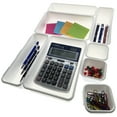 thumbnail image 1 of OnDisplay 8pc Interlocking Drawer Organization System - White, 1 of 7