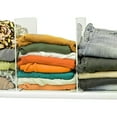 thumbnail image 1 of OnDisplay Acrylic Shelf Dividers - Closet Shelves Organizer - Clothing/Purse Separator (8 pack, 11"), 1 of 7