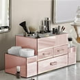 thumbnail image 1 of OnDisplay Amara Tiered 3 Drawer Mirrored Makeup/Jewelry Organizer, 1 of 4