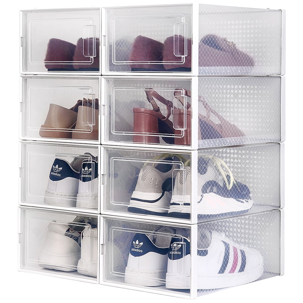 Interlocking clearance shoe organizer