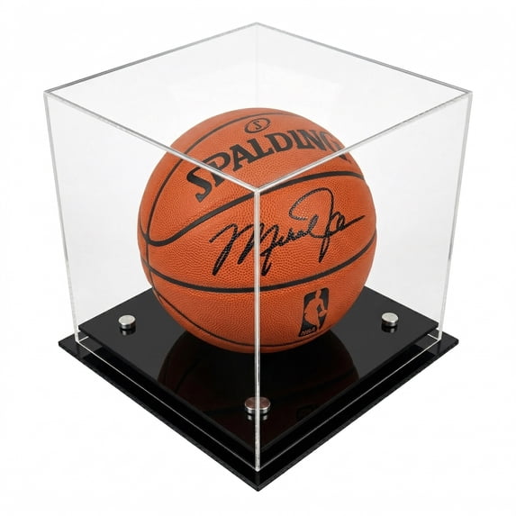 OnDisplay Deluxe Acrylic UV-Protected Basketball/Soccer Ball Display Case