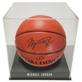 thumbnail image 1 of OnDisplay Deluxe Personalized UV-Protected Basketball/Soccer Ball Display Case - Black Base, 1 of 6