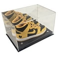 thumbnail image 1 of OnDisplay Deluxe UV-Protected Sneaker/Shoe Display Case w/Mirror Wall and Black Luxe Base, 1 of 7