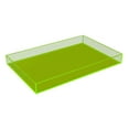 thumbnail image 1 of OnDisplay Electric Neon Luxe Clear Acrylic Stackable Cosmetic/Jewelry Tray - Neon Yellow, 1 of 7