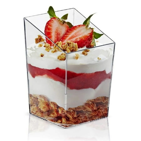 OnDisplay Flux Disposable Dessert Cups - 100 count